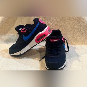 Nike Blue and Pink Air Max Sneakers